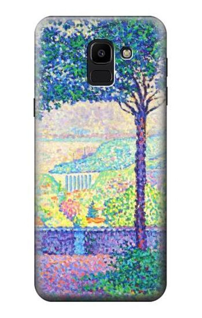 S3349 Paul Signac Terrace of Meudon Case Cover Custodia per Samsung Galaxy J6 (2018)