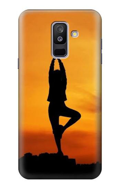 S0832 Yoga Case Cover Custodia per Samsung Galaxy A6+ (2018), J8 Plus 2018, A6 Plus 2018