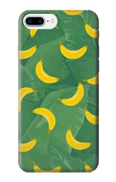 S3286 Banana Fruit Pattern Case Cover Custodia per iPhone 7 Plus, iPhone 8 Plus