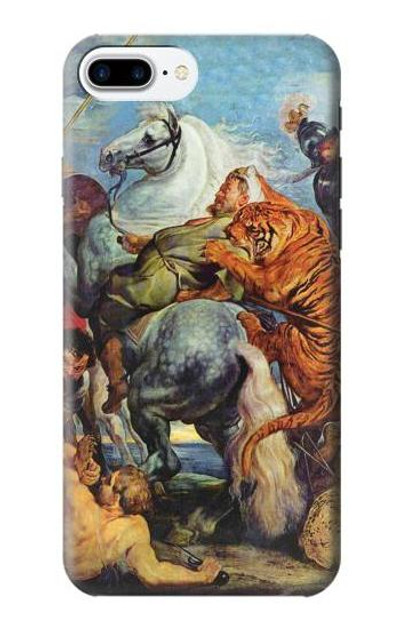 S3331 Peter Paul Rubens Tiger und Lowenjagd Case Cover Custodia per iPhone 7 Plus, iPhone 8 Plus