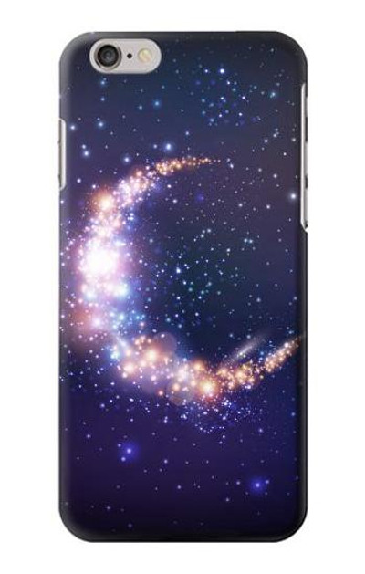 S3324 Crescent Moon Galaxy Case Cover Custodia per iPhone 6 Plus, iPhone 6s Plus