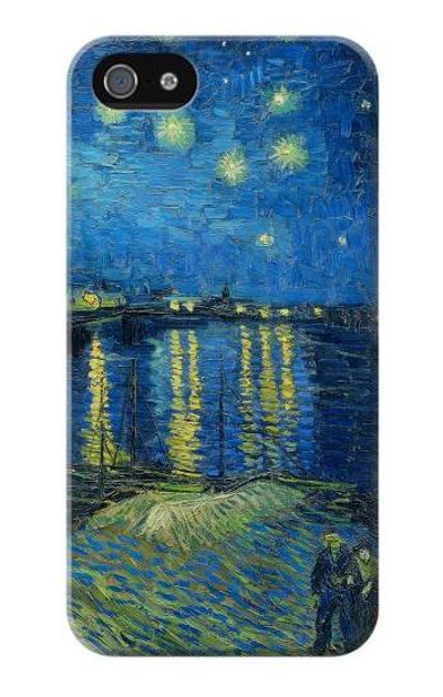 S3336 Van Gogh Starry Night Over the Rhone Case Cover Custodia per iPhone 5 5S SE