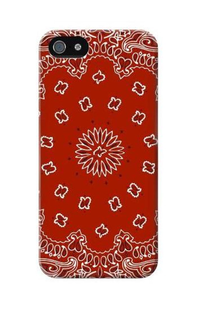 S3355 Bandana Red Pattern Case Cover Custodia per iPhone 5C