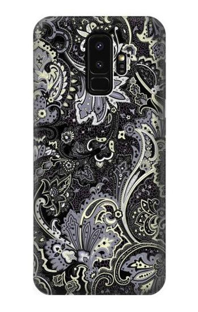 S3251 Batik Flower Pattern Case Cover Custodia per Samsung Galaxy S9 Plus