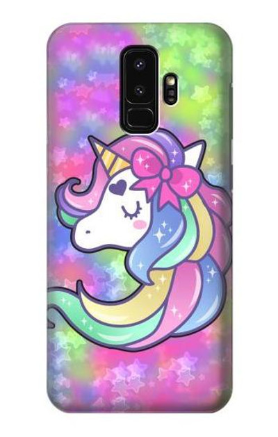 S3264 Pastel Unicorn Case Cover Custodia per Samsung Galaxy S9 Plus