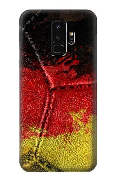 S3303 Germany Flag Vintage Football Graphic Case Cover Custodia per Samsung Galaxy S9 Plus