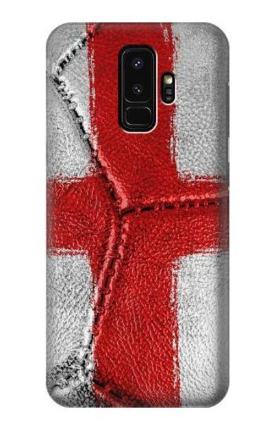 S3316 England Flag Vintage Football Graphic Case Cover Custodia per Samsung Galaxy S9 Plus