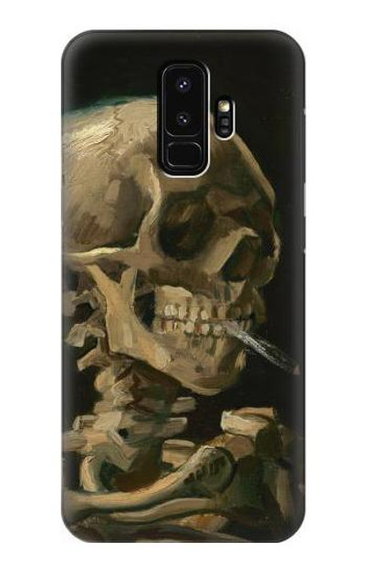 S3358 Vincent Van Gogh Skeleton Cigarette Case Cover Custodia per Samsung Galaxy S9 Plus