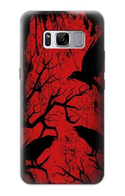 S3325 Crow Black Blood Tree Case Cover Custodia per Samsung Galaxy S8 Plus