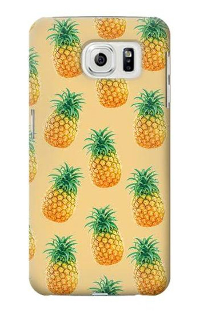 S3258 Pineapple Pattern Case Cover Custodia per Samsung Galaxy S7 Edge