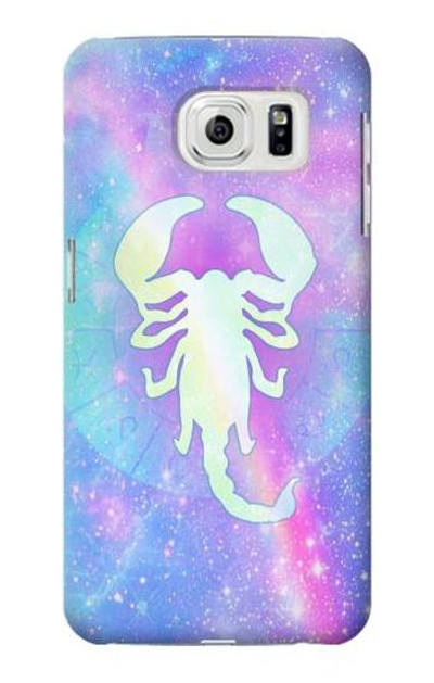 S3267 Zodiac Scorpio Case Cover Custodia per Samsung Galaxy S7 Edge