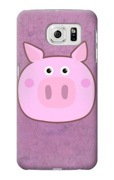 S3269 Pig Cartoon Case Cover Custodia per Samsung Galaxy S7 Edge