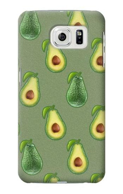 S3285 Avocado Fruit Pattern Case Cover Custodia per Samsung Galaxy S7 Edge
