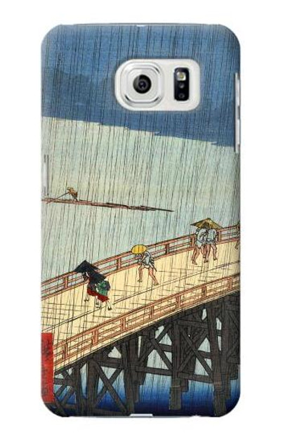 S3347 Utagawa Hiroshige Sudden shower Case Cover Custodia per Samsung Galaxy S7 Edge