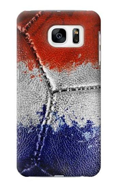 S3304 France Flag Vintage Football Graphic Case Cover Custodia per Samsung Galaxy S7