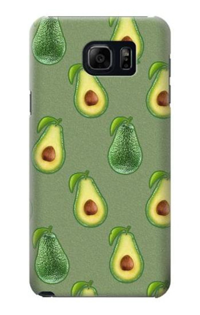 S3285 Avocado Fruit Pattern Case Cover Custodia per Samsung Galaxy S6 Edge Plus