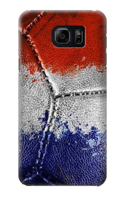 S3304 France Flag Vintage Football Graphic Case Cover Custodia per Samsung Galaxy S6 Edge Plus