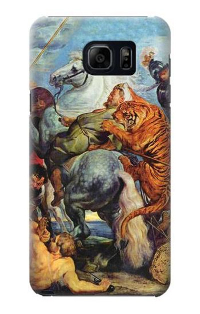 S3331 Peter Paul Rubens Tiger und Lowenjagd Case Cover Custodia per Samsung Galaxy S6 Edge Plus