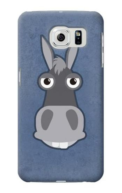S3271 Donkey Cartoon Case Cover Custodia per Samsung Galaxy S6