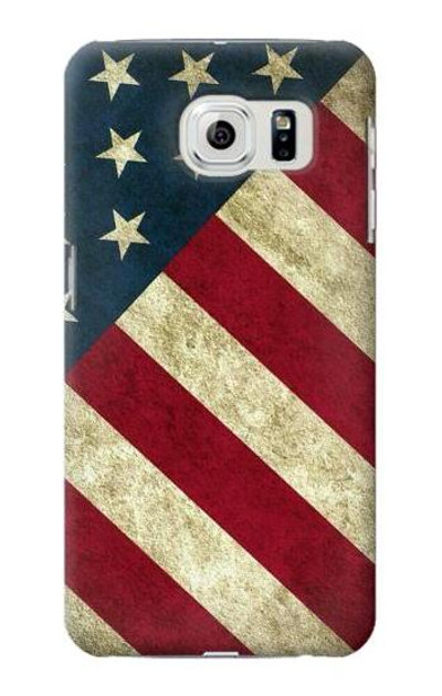 S3295 US National Flag Case Cover Custodia per Samsung Galaxy S6