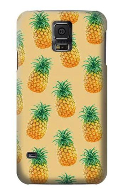 S3258 Pineapple Pattern Case Cover Custodia per Samsung Galaxy S5