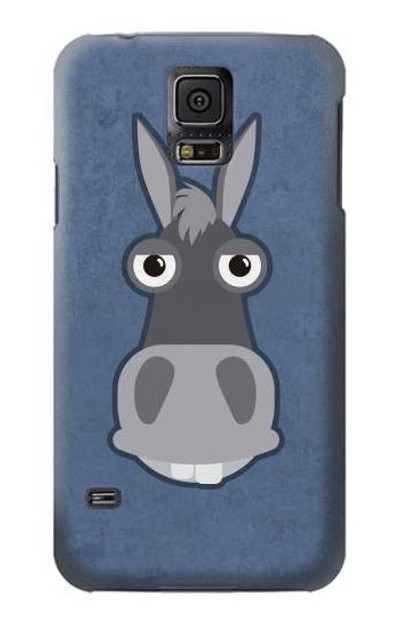 S3271 Donkey Cartoon Case Cover Custodia per Samsung Galaxy S5