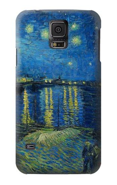 S3336 Van Gogh Starry Night Over the Rhone Case Cover Custodia per Samsung Galaxy S5