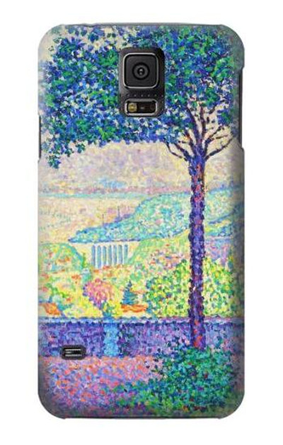 S3349 Paul Signac Terrace of Meudon Case Cover Custodia per Samsung Galaxy S5