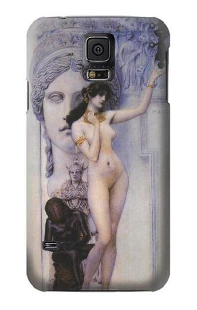S3353 Gustav Klimt Allegory of Sculpture Case Cover Custodia per Samsung Galaxy S5