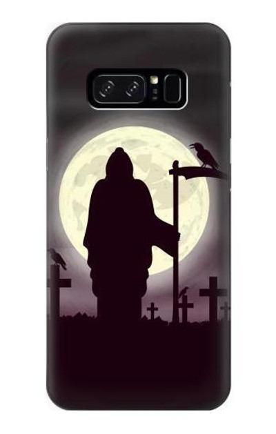 S3262 Grim Reaper Night Moon Cemetery Case Cover Custodia per Note 8 Samsung Galaxy Note8