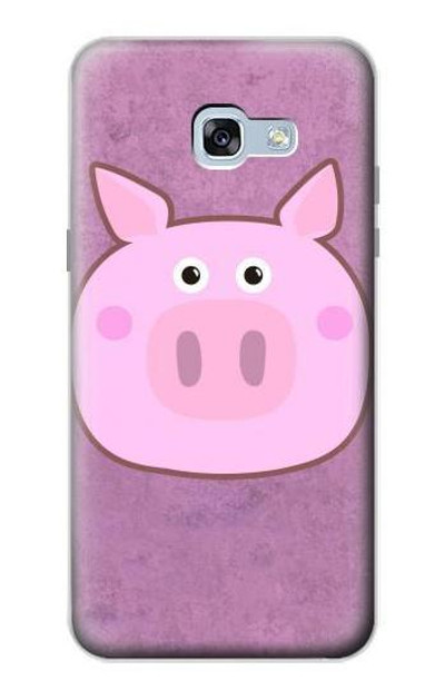 S3269 Pig Cartoon Case Cover Custodia per Samsung Galaxy A5 (2017)