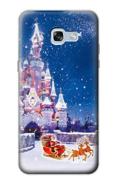 S3282 Santa Xmas Castle Case Cover Custodia per Samsung Galaxy A5 (2017)