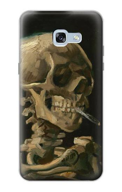 S3358 Vincent Van Gogh Skeleton Cigarette Case Cover Custodia per Samsung Galaxy A5 (2017)