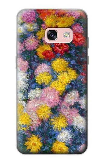 S3342 Claude Monet Chrysanthemums Case Cover Custodia per Samsung Galaxy A3 (2017)