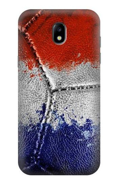 S3304 France Flag Vintage Football Graphic Case Cover Custodia per Samsung Galaxy J5 (2017) EU Version