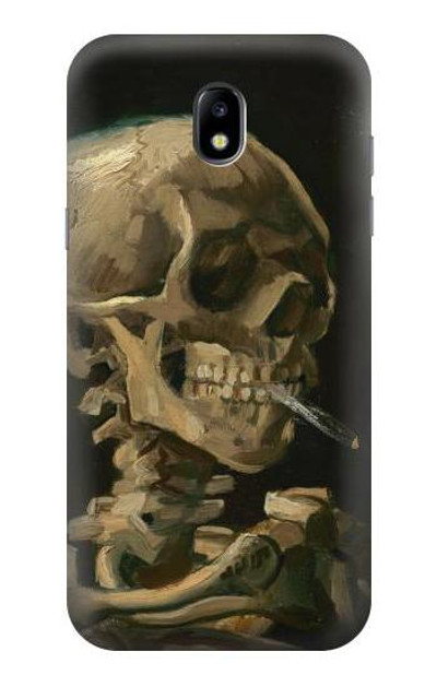 S3358 Vincent Van Gogh Skeleton Cigarette Case Cover Custodia per Samsung Galaxy J5 (2017) EU Version