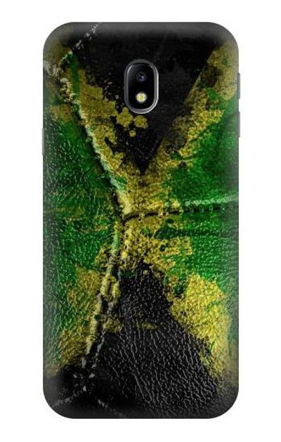 S3319 Jamaica Flag Vintage Football Graphic Case Cover Custodia per Samsung Galaxy J3 (2017) EU Version