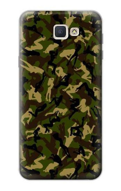 S3356 Sexy Girls Camo Camouflage Case Cover Custodia per Samsung Galaxy J7 Prime (SM-G610F)