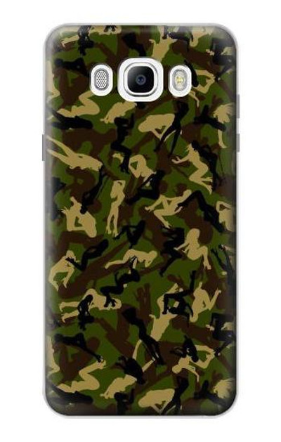 S3356 Sexy Girls Camo Camouflage Case Cover Custodia per Samsung Galaxy J7 (2016)