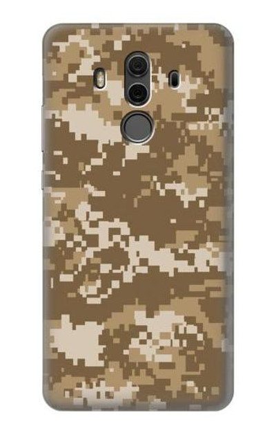 S3294 Army Desert Tan Coyote Camo Camouflage Case Cover Custodia per Huawei Mate 10 Pro, Porsche Design