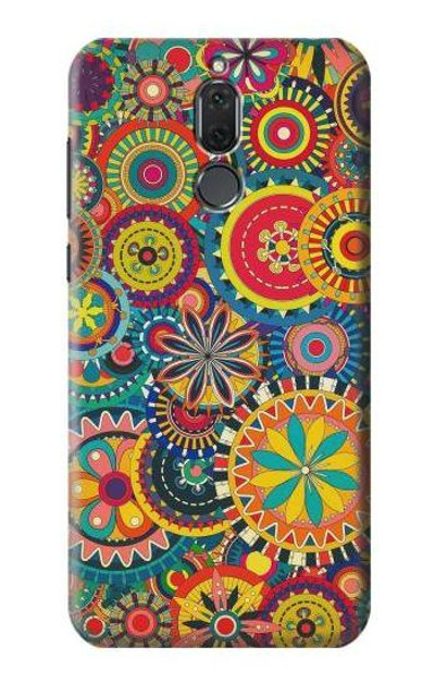 S3272 Colorful Pattern Case Cover Custodia per Huawei Mate 10 Lite