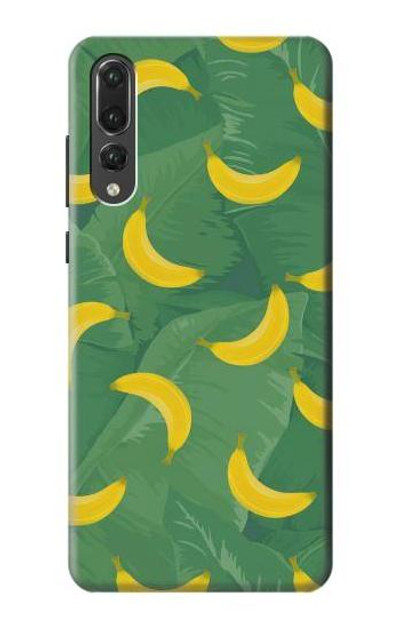 S3286 Banana Fruit Pattern Case Cover Custodia per Huawei P20 Pro