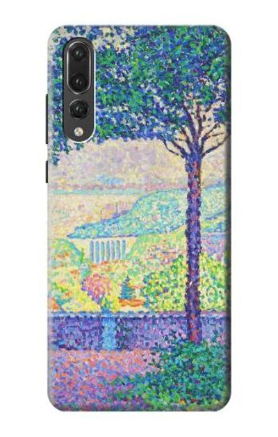 S3349 Paul Signac Terrace of Meudon Case Cover Custodia per Huawei P20 Pro