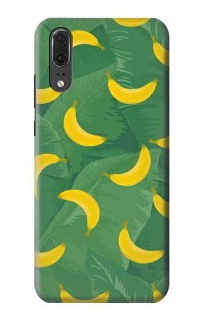 S3286 Banana Fruit Pattern Case Cover Custodia per Huawei P20