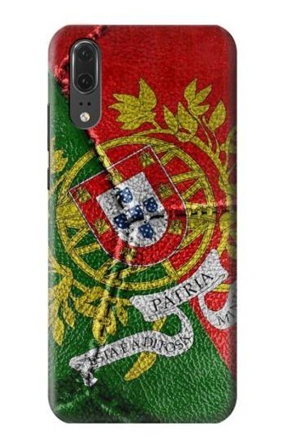 S3300 Portugal Flag Vintage Football Graphic Case Cover Custodia per Huawei P20