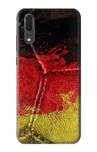 S3303 Germany Flag Vintage Football Graphic Case Cover Custodia per Huawei P20