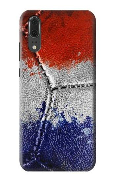 S3304 France Flag Vintage Football Graphic Case Cover Custodia per Huawei P20