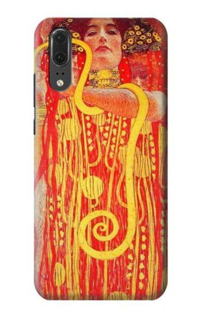 S3352 Gustav Klimt Medicine Case Cover Custodia per Huawei P20