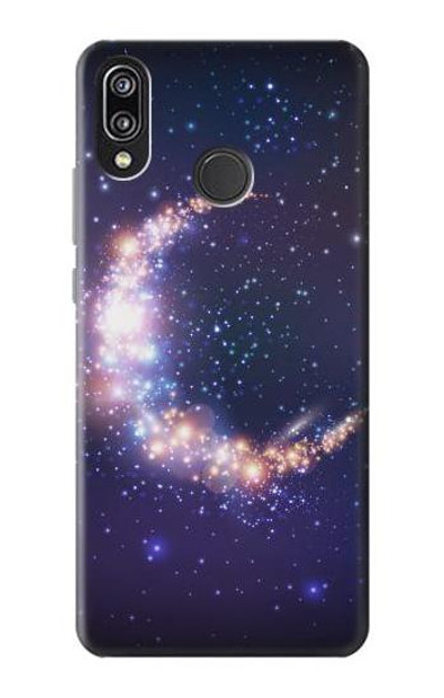 S3324 Crescent Moon Galaxy Case Cover Custodia per Huawei P20 Lite