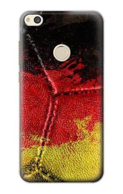 S3303 Germany Flag Vintage Football Graphic Case Cover Custodia per Huawei P8 Lite (2017)